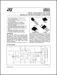LM2931ADT-5.0 Datasheet