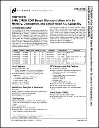 COPEK884WM Datasheet