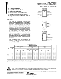 UA78L05ACDR
 Datasheet