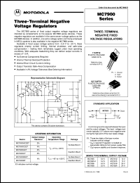 MC7905CD2TR4
 Datasheet