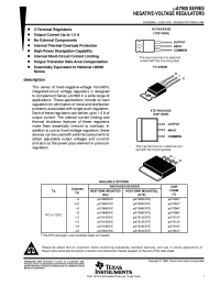 uA7952CKTE
 Datasheet