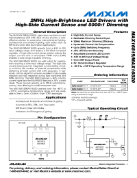 MAX16819ATT
 Datasheet