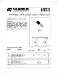 BD433 Datasheet