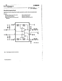 U2822 Datasheet