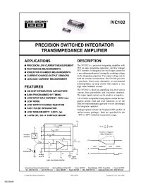 IVC102 Datasheet