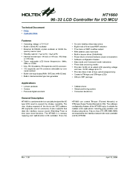HT1660 Datasheet
