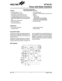 HT1613 Datasheet