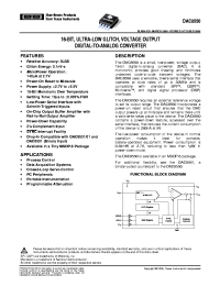 DAC8512EP Datasheet