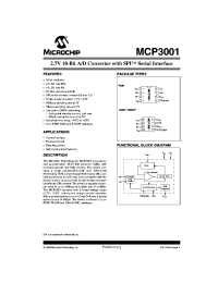 MCP3001TI/SN
 Datasheet