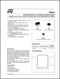 TS834 Datasheet