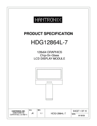 HDG12864F-3 Datasheet