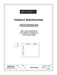 HDG320240 Datasheet