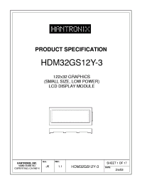 HDM32GS12L-4 Datasheet