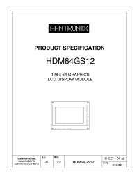 HDM6448SC Datasheet