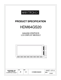 HDM64GS12-1 Datasheet