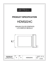 HDM3224TS-2 Datasheet