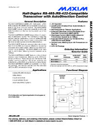 MAX13488EESA+ Datasheet