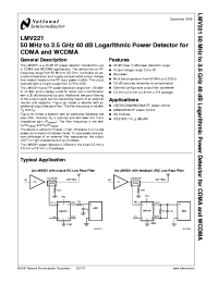 LMV221SDX
 Datasheet