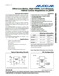 MAX8842ELT+T Datasheet
