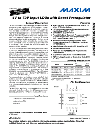 MAX5093BATE+ Datasheet