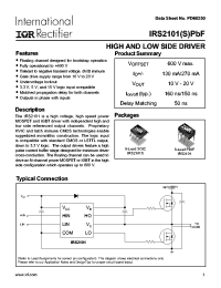 IRS2101SPbF Datasheet