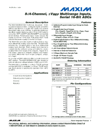 MAX1303AEUP
 Datasheet