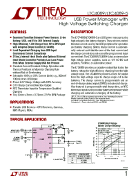 LTC4089EDJC
 Datasheet