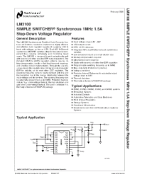 LM3100 Datasheet