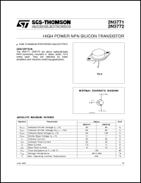 2N3772 Datasheet