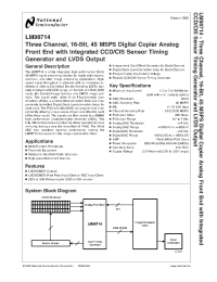 LM98714CCMTX
 Datasheet