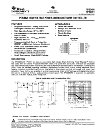 TPS2491DGSRG4 Datasheet