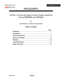 IRAUDAMP4 Datasheet