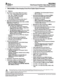 TMS320DM642AGNZA5
 Datasheet