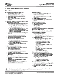 TMX320DM6443AZWT
 Datasheet