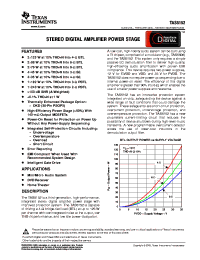 TAS5152DKDG4
 Datasheet