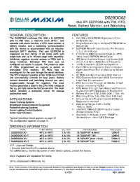 DS28DG02E-3C+T
 Datasheet