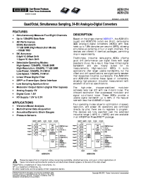 ADS1274IPAPRG4
 Datasheet