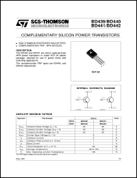 BD442 Datasheet