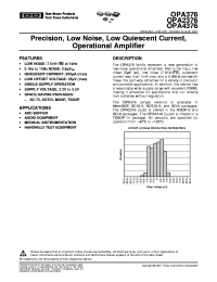 OPA4376AIPW
 Datasheet