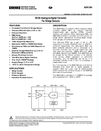ADS1230IPWRG4 Datasheet