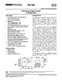 ADS1232IPWR
 Datasheet