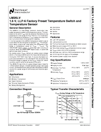 LM26LV Datasheet
