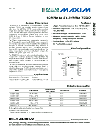 DS4026 Datasheet