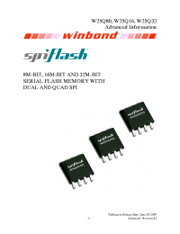 W25Q80VSSI
 Datasheet