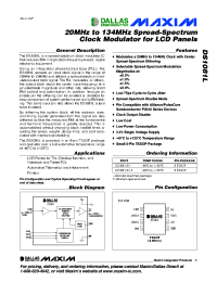 DS1081LE+
 Datasheet