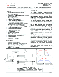 IR3622MTRPBF Datasheet