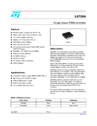 L6726 Datasheet