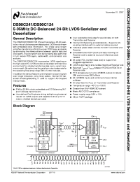 DS90C241IVSX Datasheet