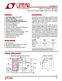 LTC3813EG Datasheet