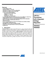 ATA6623-TAQY
 Datasheet